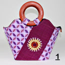 African Hand Woven Raffia Fibers Handbag (Meduim) - Afrilege