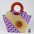 African Hand Woven Raffia Fibers Handbag (Meduim) - Afrilege