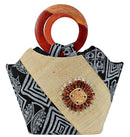 African Hand Woven Raffia Fibers Handbag (Meduim) - Afrilege