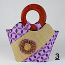 African Hand Woven Raffia Fibers Handbag (Meduim) - Afrilege