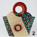 African Hand Woven Raffia Fibers Handbag (Meduim) - Afrilege