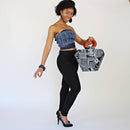 African Hand Woven Raffia Fibers Handbag (Meduim) - Afrilege