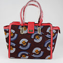 African Print Wax Handbag with a Purse-Wallet - Afrilege