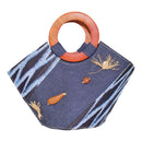 Bandjoun African Hand Woven Raffia Fibers Handbag (Small) - Afrilege