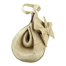 Hand Woven Raffia Fibers African Wedding Bride bag - Afrilege