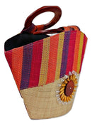 Handmade Raffia Fibers  African Basket Bag - Afrilege