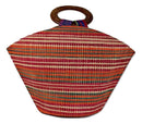 Handmade Raffia Fibers African Basket Bag - Afrilege