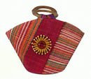 Handmade Raffia Fibers African Basket Bag - Afrilege