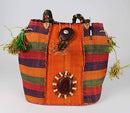 Raffia Fibers Hand Woven Shepherd African Bag - Afrilege