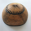 Hand-carved African Gourd Calabash Bowl - Afrilege