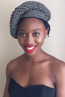 Unisex Bamileke hand woven hat - Afrilege