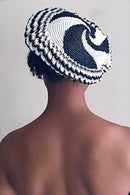 Unisex Bamileke hand woven hat - Afrilege