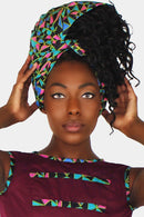 Abayomi African print Headwrap - Afrilege