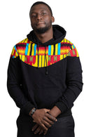 Unisex African Kente Hoodie - Afrilege