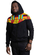 Unisex African Kente Hoodie - Afrilege