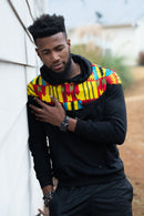 Unisex African Kente Hoodie - Afrilege