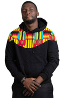 Unisex African Kente Hoodie Sweatshirt - Afrilege