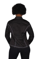 Kellan Women's African Print Denim Jackets - Afrilege