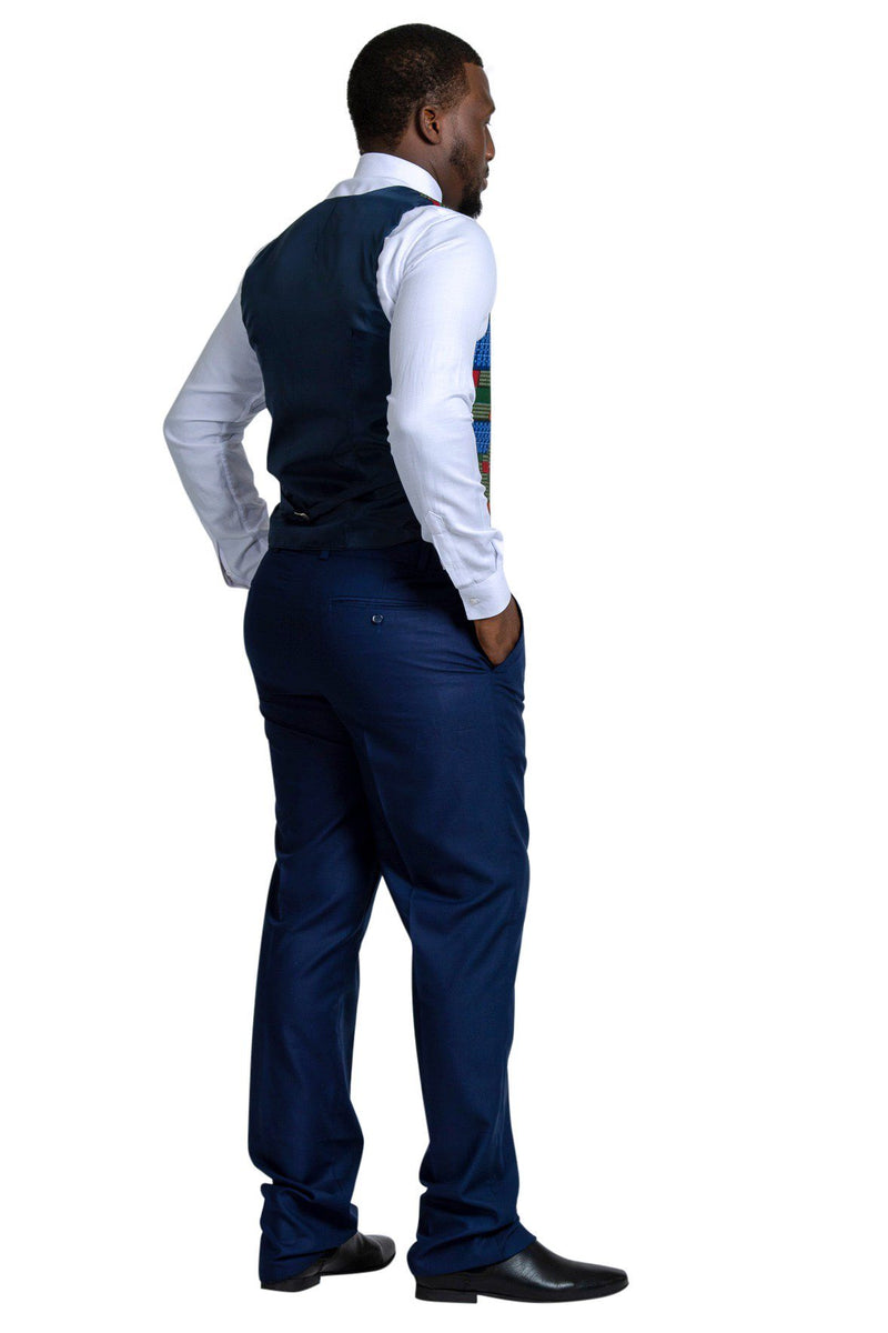 Bộ vest nam,Aó vest nam thời trang ,bộ suit màu xanh navy cao cấp lịch lãm  cho phái mạnh, com lê blaze | Lazada.vn