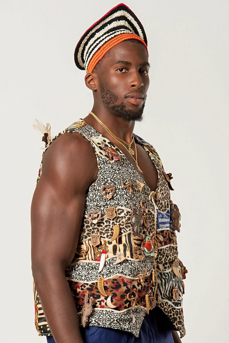 African traditional attire jacket - Afrilege