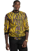 Unisex African Print Bomber Jacket - Afrilege