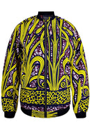 Unisex African Print Bomber Jacket - Afrilege
