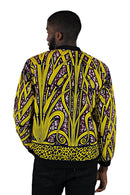 Unisex African Print Bomber Jacket - Afrilege