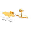 Jamaica Stud Earrings - Afrilege