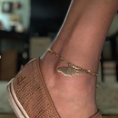 Jamaica Map Ankle Bracelet - Afrilege