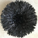 28" Authentic Bamileke Juju hat wall decor - Black / Deep brown - Afrilege