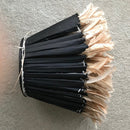 29" Light Brown Bamileke Juju Hat from Cameroon - Afrilege