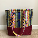 Nahili Kente African Print shoulder bag - Afrilege