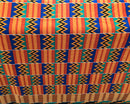 Satin Silk Kente African print fabric - Afrilege