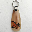 African Horn Maasai Rhino keychains - Afrilege