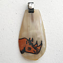 African Horn Maasai Rhino keychains - Afrilege