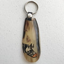 African Horn Maasai Zebra keychains - Afrilege