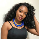 Adama African Print Knot Jewelry Set ( Necklace - Bracelets - earrings) - Afrilege