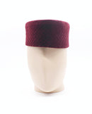 Bordeaux velvet African Kufi hat for men - Afrilege