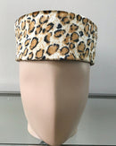 Leopard velvet hat for men - Afrilege