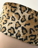 Leopard print velvet hat for men - Afrilege
