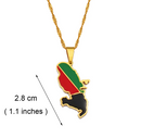 Martinique Pendant Necklace - Afrilege