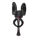 Babanki- Bamileke Wood Elephant Head Mask - Afrilege