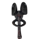 Babanki- Bamileke Wood Elephant Head Mask - Afrilege