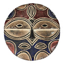 Bateke Beti Tribe Round Mask - Afrilege