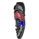 Tikar Hand Carved Colorful Mask - Afrilege