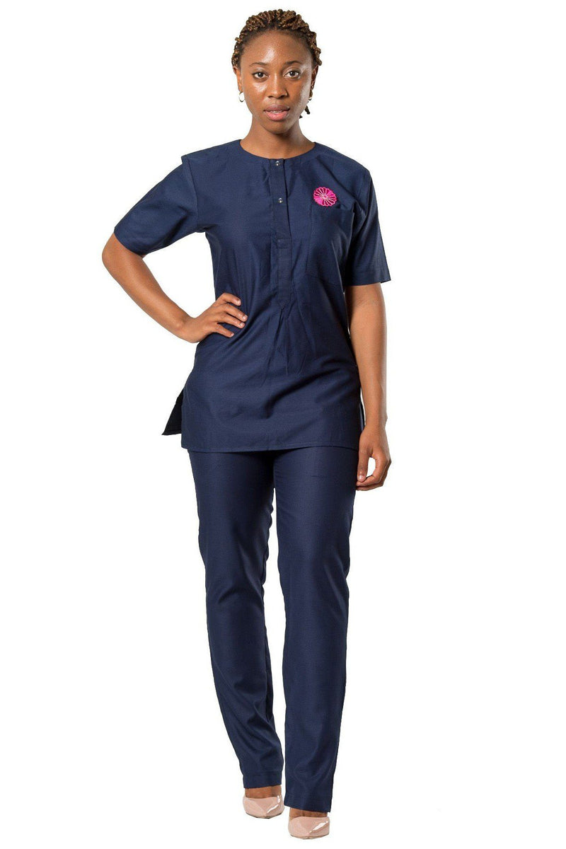 Baba African 2-pieces Women clothing (shirt + pant) - Afrilege