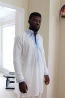 African Men's Wear Black Panther inspired / t'challa costume ( Shirt + Pant) - Afrilege