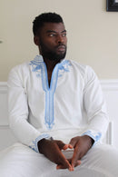 African Men's Wear Black Panther inspired / t'challa costume ( Shirt + Pant) - Afrilege