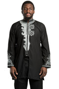African Men's Wear Black Panther Wakanda inspired / t'challa costume ( Shirt + Pant) - Afrilege