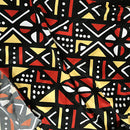Satin Silk Mudcloth print fabric - Afrilege